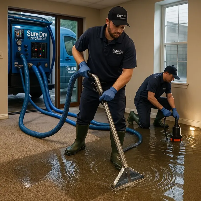 Water Extraction and Removal process in Lely, FL